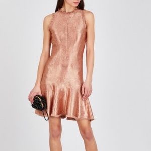 Alexander McQueen Rose gold dress, brand new with tags Medium.